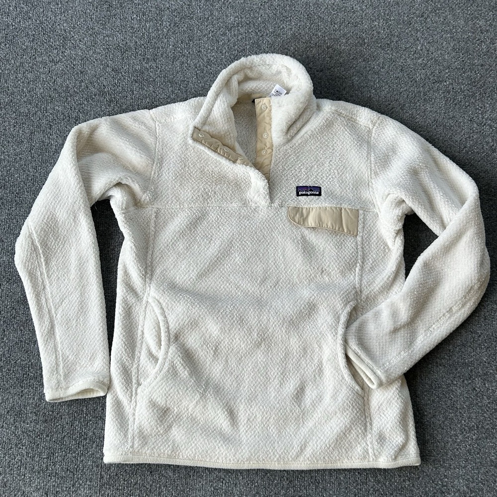 Patagonia Women's Cream Fleece Pullover Jacket